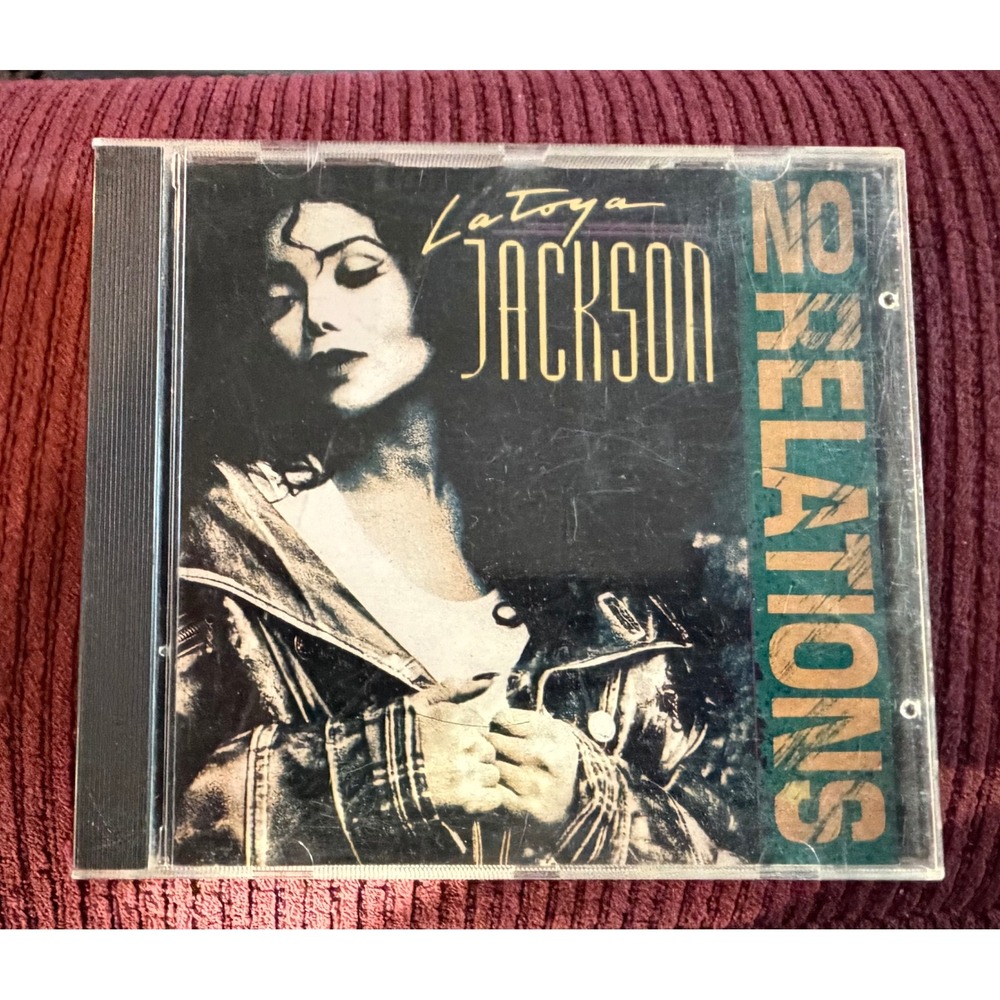 La Toya Jackson No Relations CD 1992 Trilogy Records House Funk Soul TRCD 9205